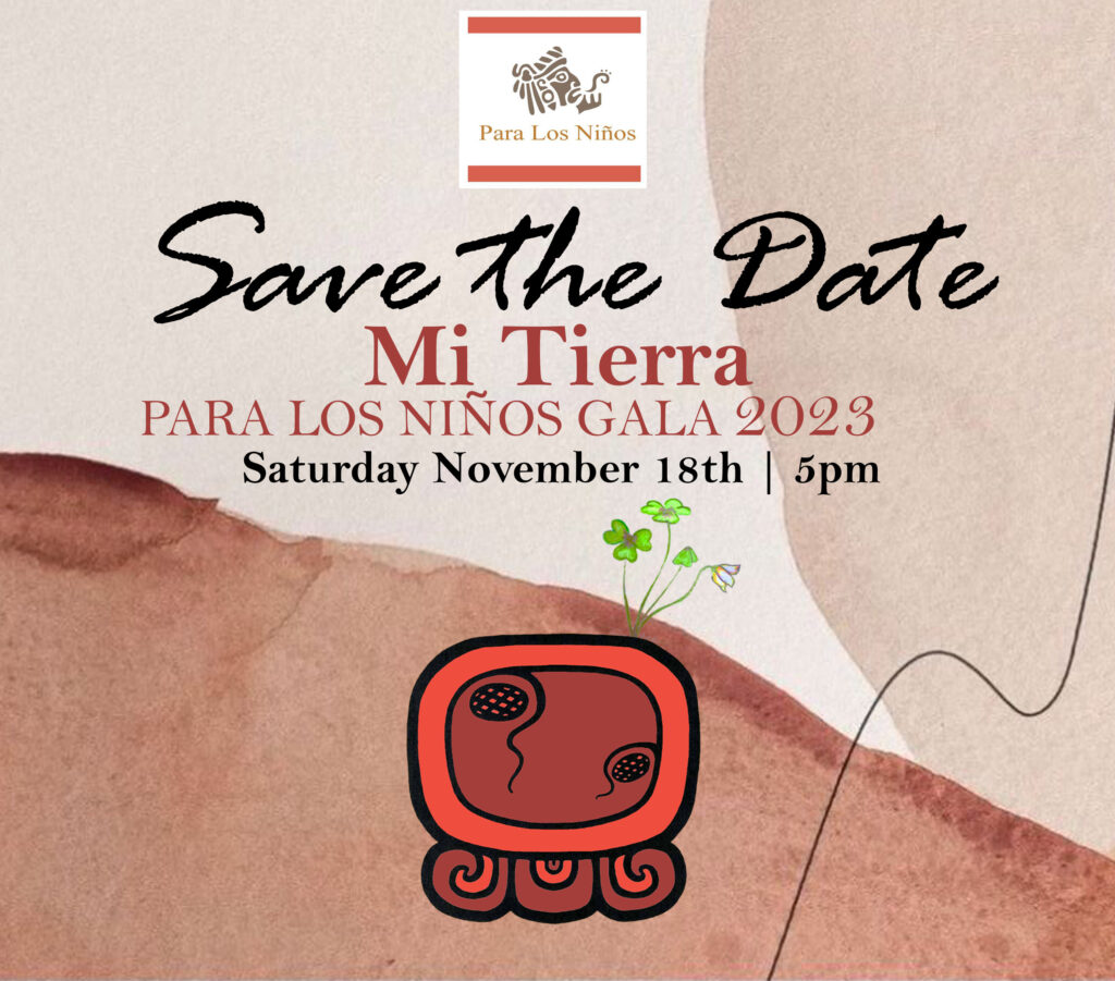 Save the date Mi Tierra Gala